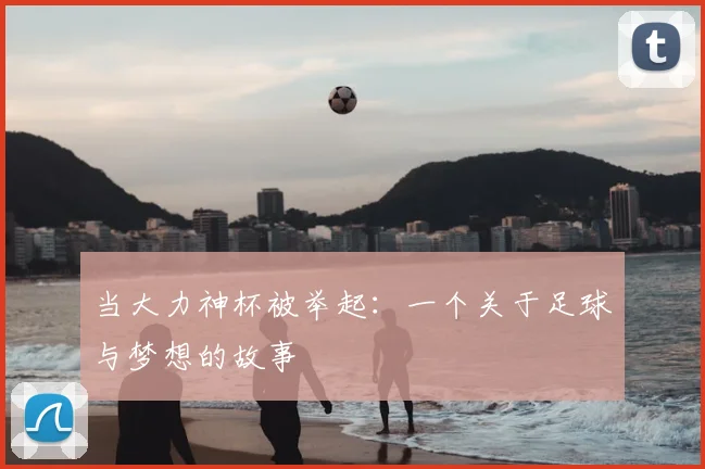 当大力神杯被举起：一个关于足球与梦想的故事