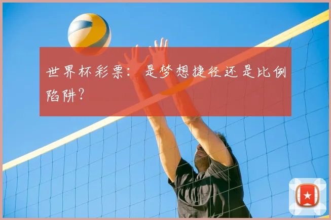世界杯彩票：是梦想捷径还是比例陷阱？